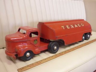 1950s Minnitoy (otaco) Texaco Tanker Truck Steel Toy