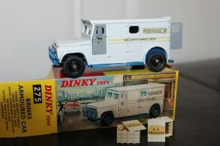 Dinky Toys 275 Brinks Truck N.  O.  S.  With Rare Box