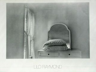 Lilo Raymond 18x24 Print Two Pillows 1976 B&w Photography Poster Restful Home