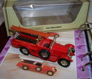 “matchbox” Yesteryear Y - 6 Rolls Royce Fire Engine Bright Red Seat Issue 14 Nrmib