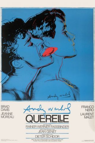 Andy Warhol Querelle 1982 Offset Lithograph Poster