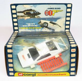 Corgi Toys 269 - James Bond Lotus Esprit - Boxed Mettoy Playcraft Vintage Rare