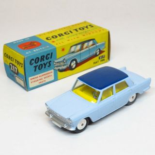 Corgi Toys 215 - Fiat 1800 - Boxed Mettoy Playcraft Vintage Rare Die Cast 1/43