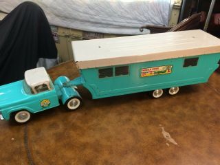 Nylint Ford Mobile Home Truck & Trailer 1965