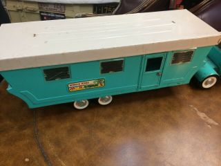 NYLINT FORD MOBILE HOME TRUCK & TRAILER 1965 2