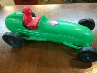 PROCESSED PLASTICS NYLINT RACE CAR INDY 500 SPECIAL w/ DRIVER RARE GREEN VERSION 2