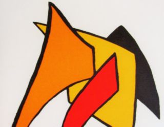 ALEXANDER CALDER - SMALL CRAB - LITHOGRAPHS - 1966 - US 3