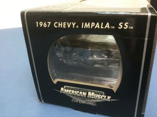 AUTHENTICS 1967 CHEVROLET IMPALA SS 396 ERTL AMERICAN MUSCLE 1:18 HIGH DETAIL 5