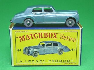 Matchbox Lesney No.  44a Rolls - Royce Silver Cloud In Type 