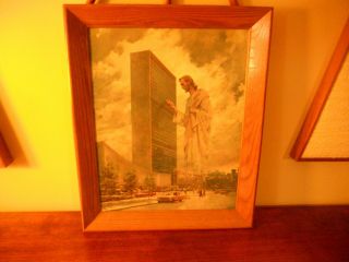 Large Mid Century Prince Of Peace At The United Nations Building Harry Anderson