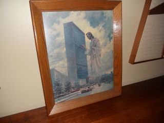Large mid century Prince of peace at the United Nations building Harry Anderson 2