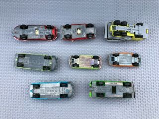 Majorette Vintage Jaguar E Type,  Citroen Maserati SM,  Fiat 127,  Peugeot 204 C 6