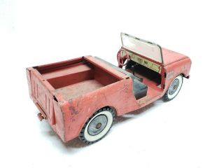 VINTAGE 1/16 INTERNATIONAL TRU SCALE SCOUT TRUCK PRESSED STEEL 4