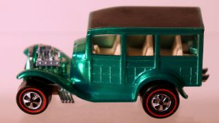 Dte 1969 Hot Wheels Redline 6251 Metallic Green Classic 