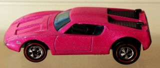 Dte 1973 Hot Wheels Redline 6977 Fluorescent Pink Xploder
