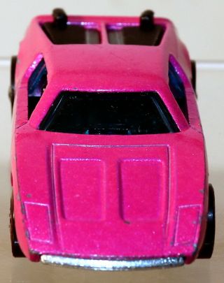 DTE 1973 HOT WHEELS REDLINE 6977 FLUORESCENT PINK XPLODER 3