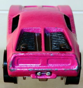 DTE 1973 HOT WHEELS REDLINE 6977 FLUORESCENT PINK XPLODER 4