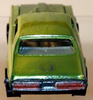 DTE 1968 HOT WHEELS REDLINE 6208 METALLIC LIME CUSTOM CAMARO W/WHITE INTERIOR 4