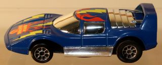 Dte 1978 Hot Wheels Scorchers Blue Quick Lightning Racer