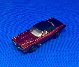 Vintage 1968 Mattel Hot Wheels Redlines Red Custom Eldorado Ride USA 3