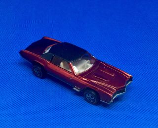 Vintage 1968 Mattel Hot Wheels Redlines Red Custom Eldorado Ride USA 4