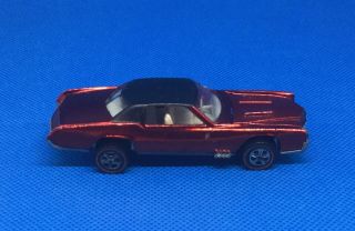 Vintage 1968 Mattel Hot Wheels Redlines Red Custom Eldorado Ride USA 5