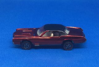 Vintage 1968 Mattel Hot Wheels Redlines Red Custom Eldorado Ride USA 6