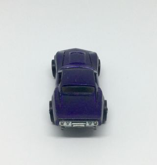 Vintage 1968 Mattel Hot Wheels Redlines Purple Custom Corvette Ride USA 7