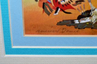 WOODY CRUMBO 1912 - 1989 LITHOGRAPH SIGNED NUMBERED ANIMAL DANCE NATIVE AMERICAN 5