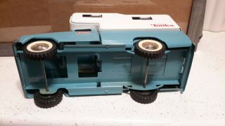 Vintage 60 ' s Tonka Pressed Steel Truck and Camper 7