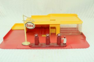 Matchbox Lesney Mg - 1 - B Esso 2 Story Garage As Found - Made In England