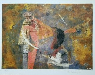 RUFINO TAMAYO 1982 HAND SIGNED PRINT, 2