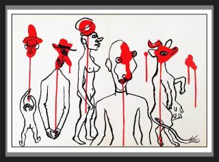 Alexander Calder,  Circus 1,  1966,  Authentic Dlm Color Lithograph