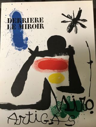 Derriere Le Miroir 139 - 140 Joan Miro