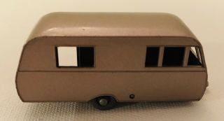 1960 Matchbox Lesney No.  23 Bluebird Dauphine Caravan Trailer 2 1/2 