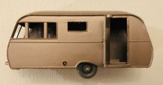 1960 Matchbox Lesney No.  23 Bluebird Dauphine Caravan Trailer 2 1/2 