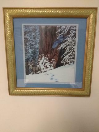 Rare Early Print By American Artist Bev Doolittle