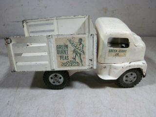 Vintage 1953 Tonka Private Label Green Giant Peas Cab Over Toy Truck 5