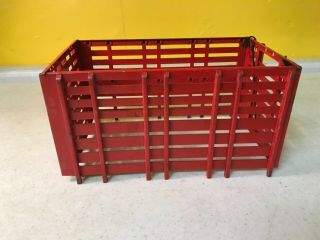 Vintage Tonka 1957 Tonka Farm High Rack Truck CAGE ONLY RED 7