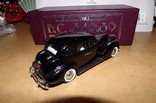 BC 07 1939 M - 61 BUICK SPECIAL 4 DOOR SEDAN 1:43 O SCALE BROOKLIN MODELS 4