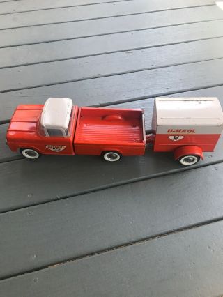Vintage Nylint 1960’s Ford Uhaul Truck And Trailer