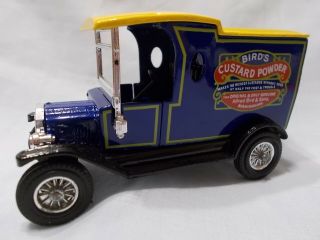 MATCHBOX MODELS OF YESTERYEAR Y12 - 3 1912 MODEL T VAN BIRD ' S CUSTARD ISSUE 9 2