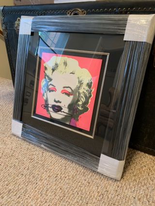 Signed Andy Warhol 