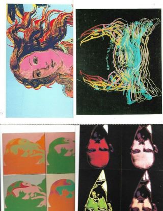 Andy Warhol 22 Postcard Set 1989 Aw Foundation Running Press Book Publisher