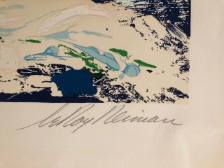 LEROY NEIMAN NORTH SEAS SAILING Limited Edition Serigraph 3