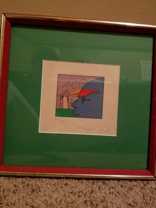 PETER MAX SIGNED 