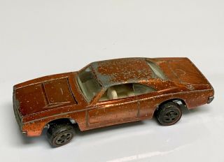 Hot Wheels Redline 1968 Orange Custom Dodge Charger