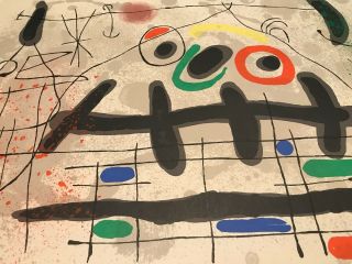 Joan Miro Orig.  Lithograph 1967 Proof on Japon Nacre WE LOVE BEST OFFERS 2