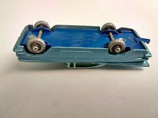 RARE Matchbox Lesney Chevrolet Impala 57 blue base SPW VNM in C box 7