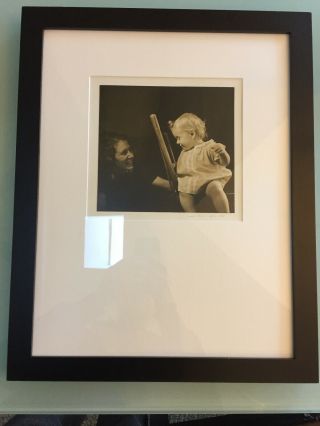 Imogen Cunningham 1946 Pencil Signed Gelatin Silver Print Mother & Child S.  F.